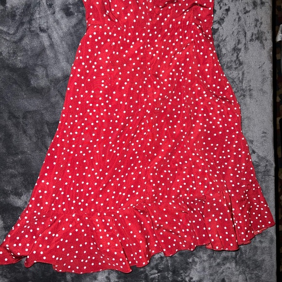 Princess Polly Caesura Mini Dress in Wine Size 2 New with tag - Picture 10 of 15